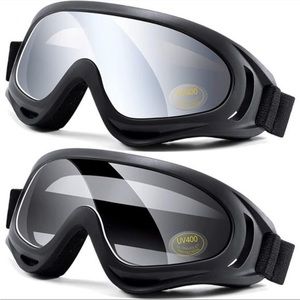 2-Pack MOTORCYCLE | DIRT BIKE | SKI Goggles for Kids, Teens, Youth, Adults *NEW*
